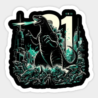 godzilla minus one Sticker